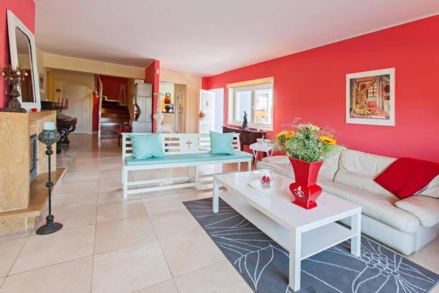 Caminhos De Santiago - Villamaria Beach House เลซาเดอปัลเมรา ภายนอก รูปภาพ